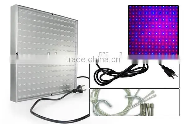 14W led grow light panel, 14W 165 Red LED 60 Blue LED Square Hydroponic Plant Grow Light Panel