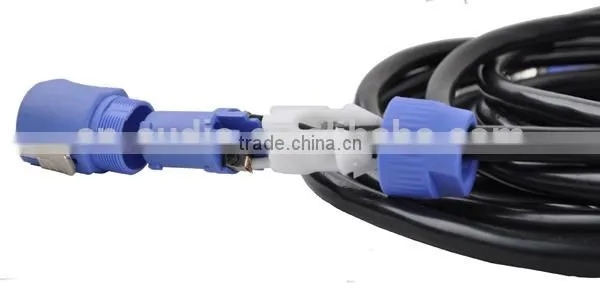 European Electric Powercon Cable With 16A And 250V EC008-5M/1.5