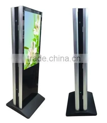 Hot sell 42" stand double side digital signage media player for dynamic posting window
