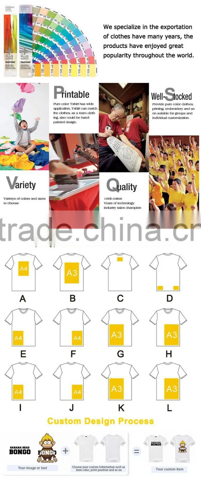 Men Short Sleeve tshirt cotton, oem tshirt tshirt custom