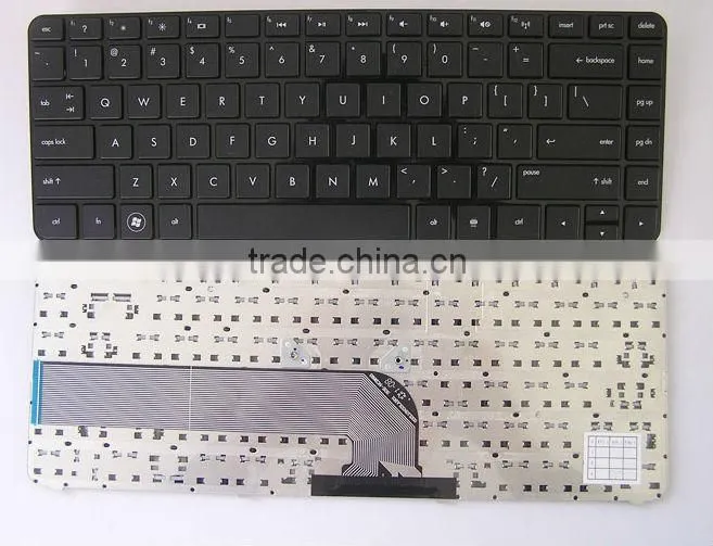 HOT SALE US layout Laptop Keyboard for HP DV4
