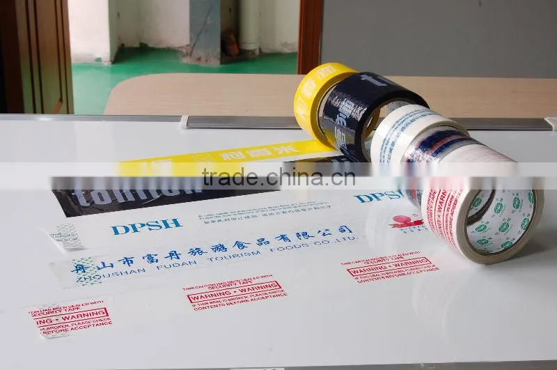Ningbo Packing Custom LOGO Print decorative adhesive TAPE