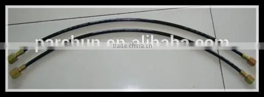 fibre braided pressure testing hdpe pipe