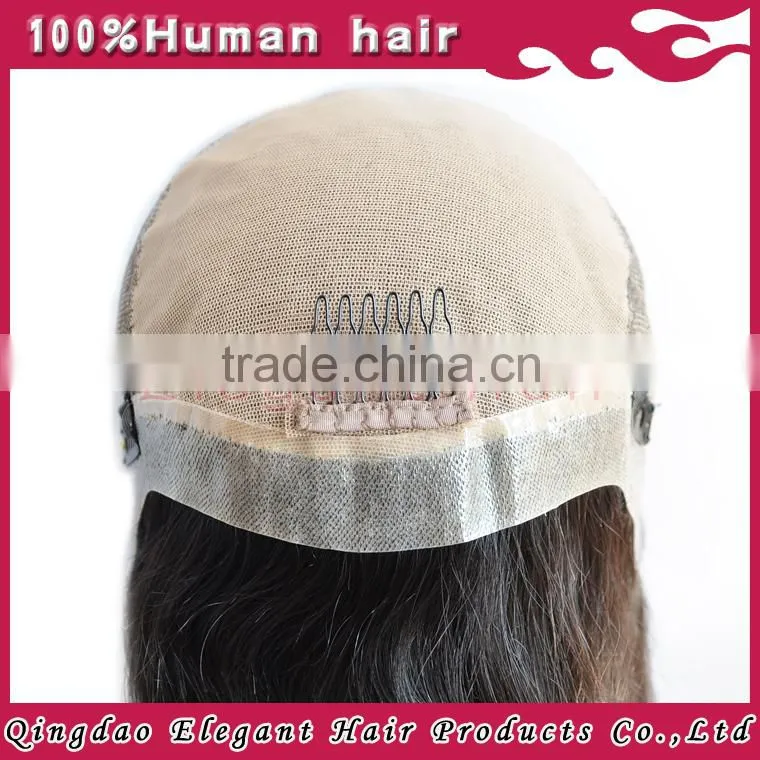 New products 6A high quality silky straight hair black women brazilian hair full lace wig