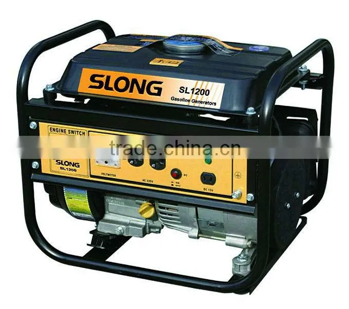 Key start 6.0kw gasoline generator with wheel kit