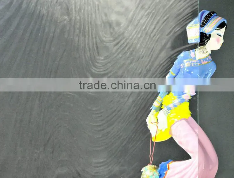 Factory direct 4mm clear patterned glass prices