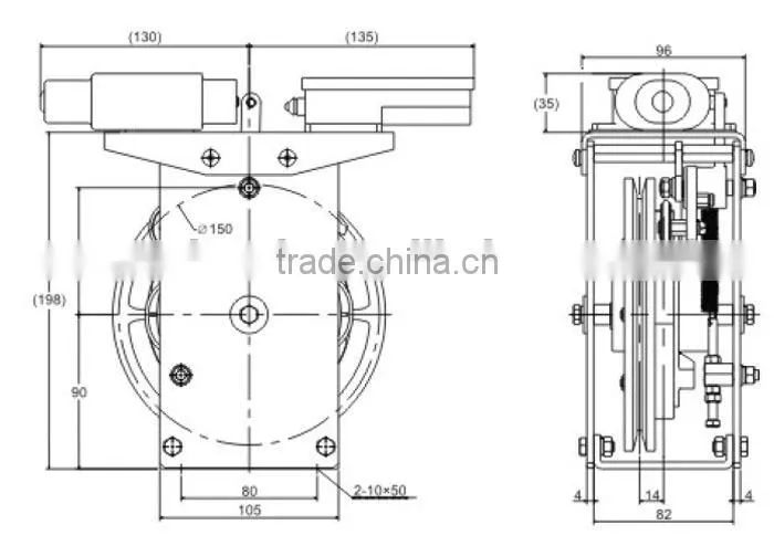 cheaper price villa lift speed limit device