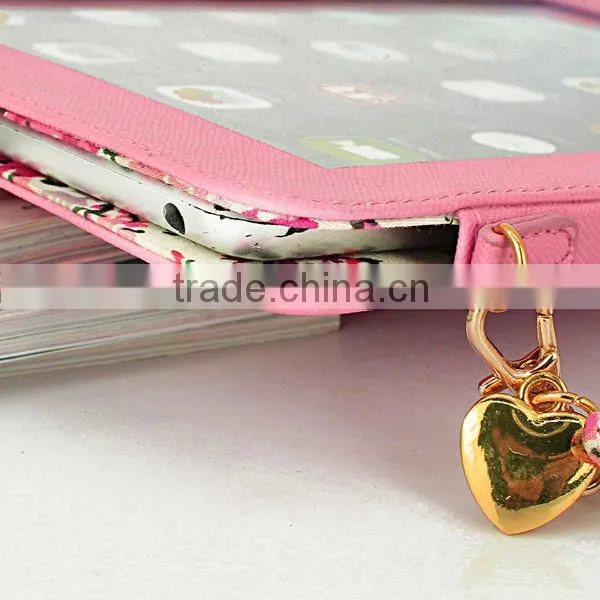 mirror case for ipad 2 3 4 beauty leahter case for ipad