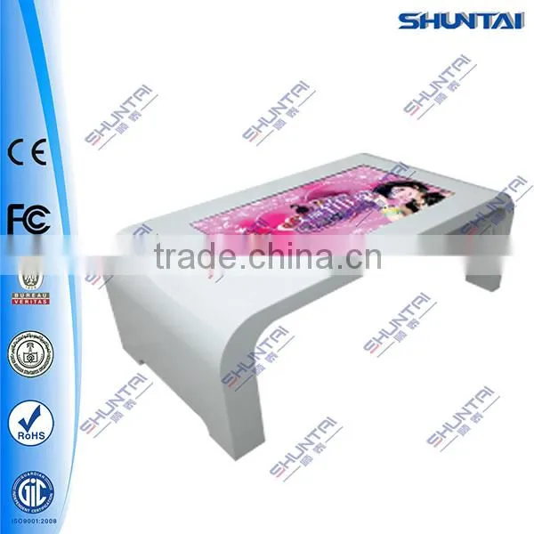Industrial computer touch screen kiosk with PC inside