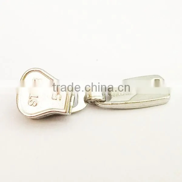nickel free metal zipper sliders for bag