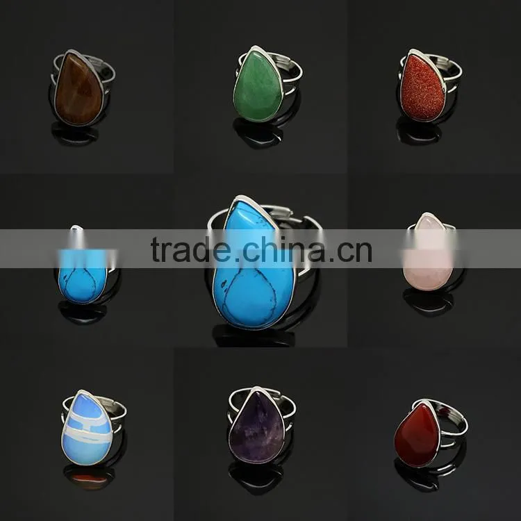 RG1086 Wholesale freeform labradorite rings