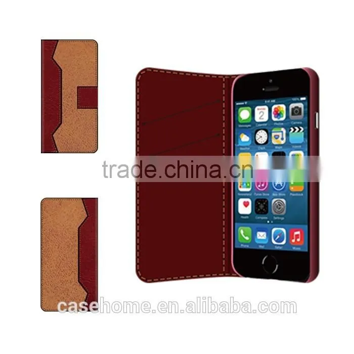 New Arrival Design for iphone SE Flip Cover Leather Case for iphone SE