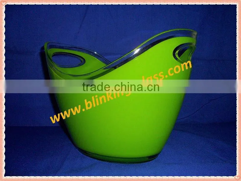 Plastic ice bucket