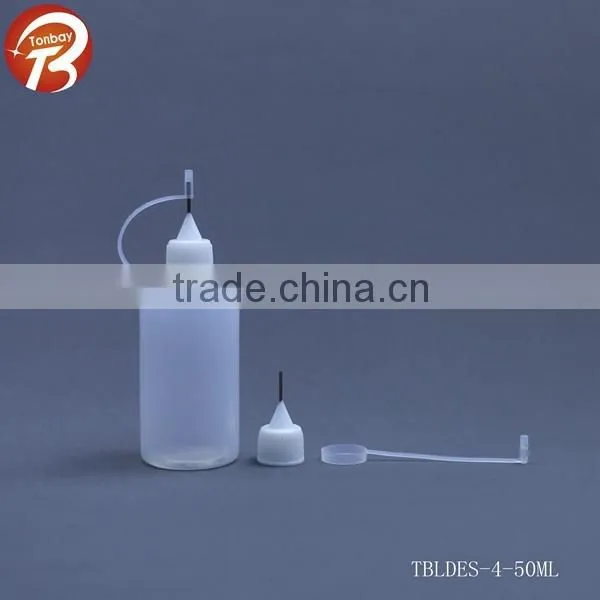 3ml 5ml 10ml 15ml 20ml 30ml 50ml 60ml 100ml LDPE e liquid bottles with long metal pin and silicon cover