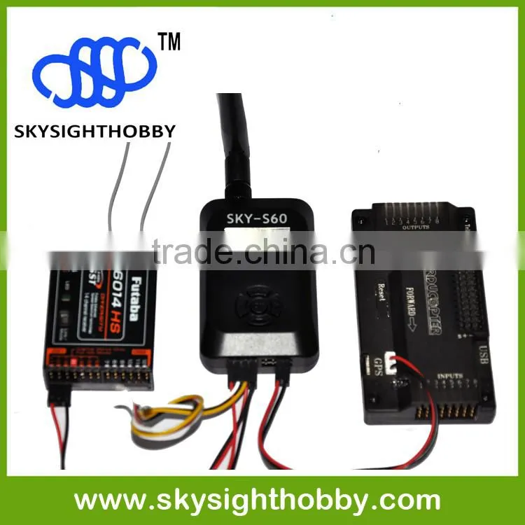 600mw video FPV 32ch OSD transmitter with LCD display SKY-S60 for boscam fpv kit