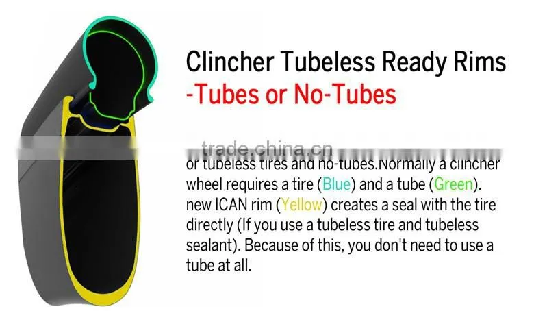 2016 new clincher tubeless ready bicycle l rims 700c wide 27mm road bike carbon wheels W40C bike wheels carbon