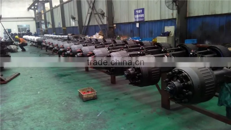 Axle for UAE Middle East trailers semi trailer axles for sale