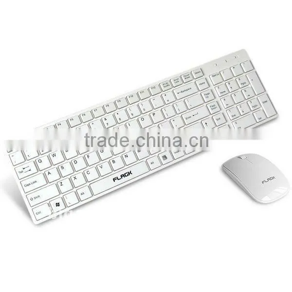 2011 Newest wireless chocolate keyboard and mouse combo
