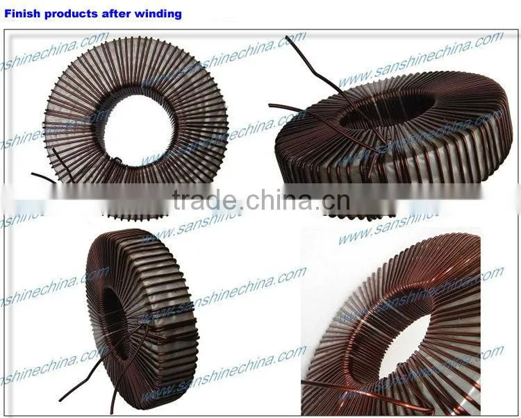 Automatic big toroidal winding machine