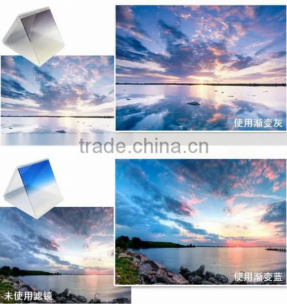 24-colors Square filters for Cokin P series Graduated ND2/ND4/ND8/Red/Blue/Green/Orange/Purple/ Pink/etc