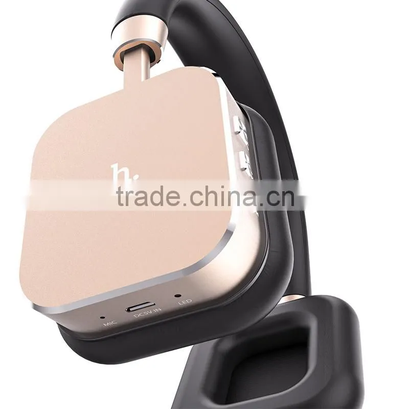 Original HOCO HPW01 3.5mm Universal head-mounted Headphone Stereo Sound Wireless Bluetooth headset For Mobile Phone MT-4722