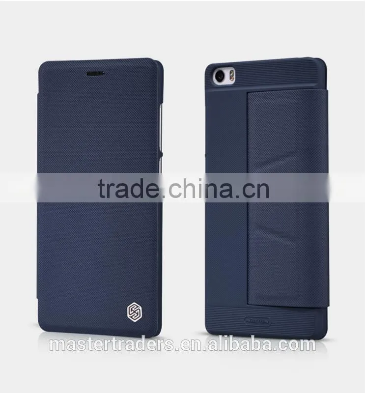 Original NILLKIN Ming Series Stand Holder Flip Wallet PU Leather Case With Card Slot For Xiaomi Note MT-3362