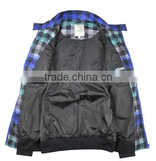 Blue Grid Casual Jacket For Life