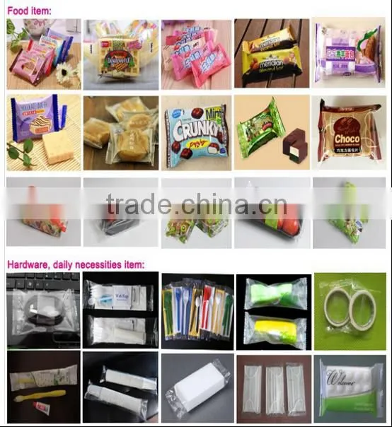 YB-250 Pillow Packing Machine Food/cake/ice lolly/biscuit /bread packing machine