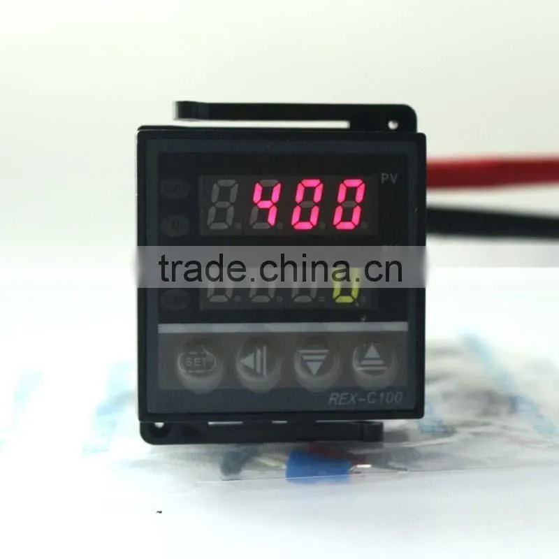 Digital PID Thermostat Temperature Controller Regulator REX-C100 With Thermocouple K Probe,Relay Output
