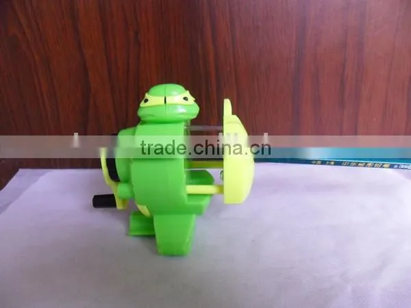 Tortoise Shaped Hand Crank Pencil Sharpener