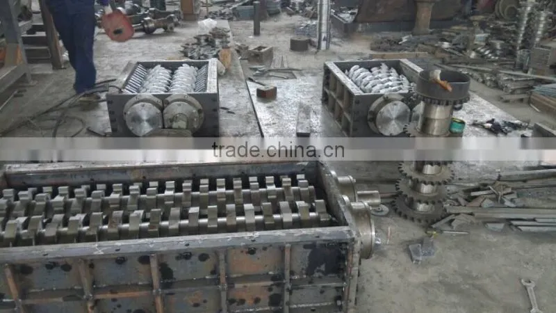 Good Performance Heavy duty industrial rubbish shredder