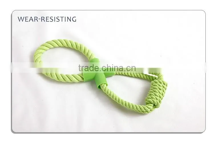 durable dog rope toy with ball for biting fashion style