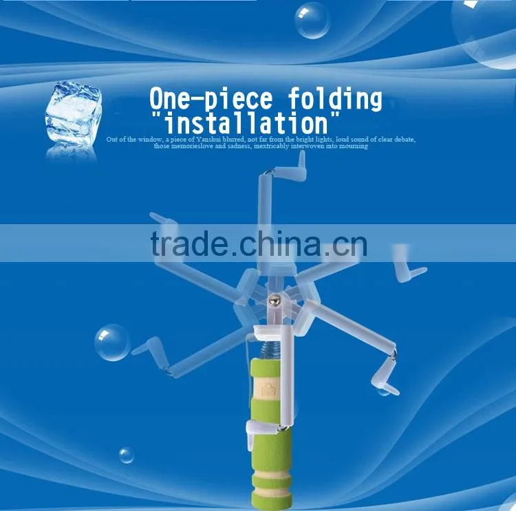 Wholesale price foldable selfie stick wired selfie-stick wireless remote selfie stick