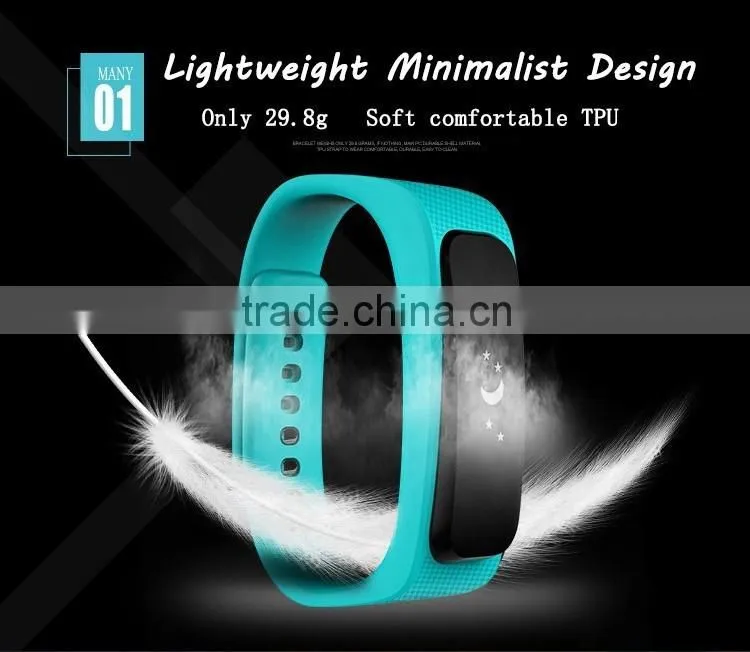 2016 New Activity monitor Sport Tracker Smart Wristband Bluetooth Bracelet For Iphone