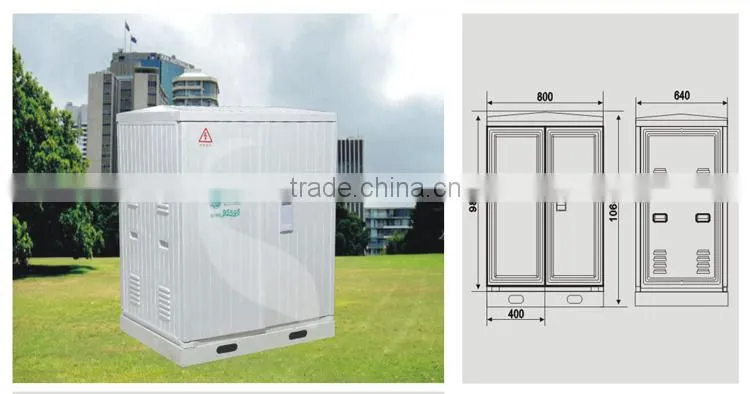 SAIP/SAIPWELL 800*1065*640mm IP65 Waterproof Junction Box SMC Fiberglass Compositive Box