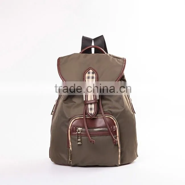 3282 Wholesale Durable Nylon Fabric Custom School Backpack Bag