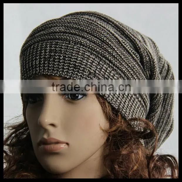 CROCHET PATTERNhat Ribbed Beanie for winter crochet knit beanie 2 colors at stock