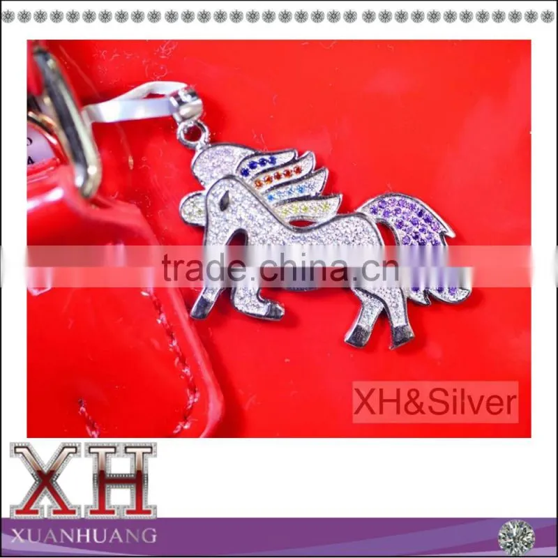 delicate jewelry 925 sterling silver horse pandent