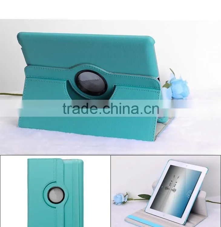 Leather Rotating Cover Case Pouch for iPad 2/3/4/5 Air