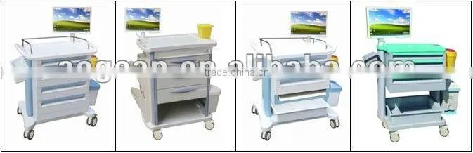 AG-WT001A Medical ABS Used Workstation Trolley