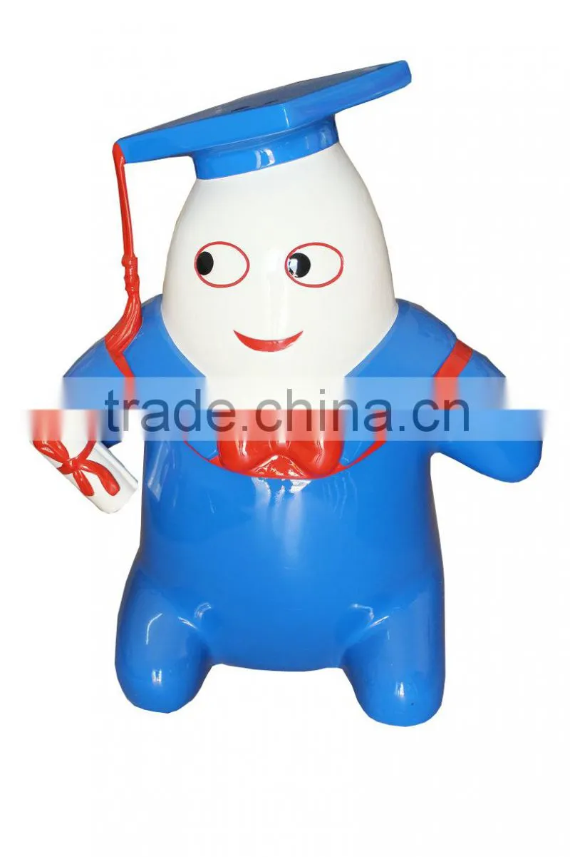 fiberglass cartoon doctor statue