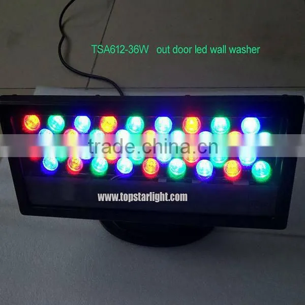 DMX led wall light TSA612-36W ip65 led wall washer/led wall wash