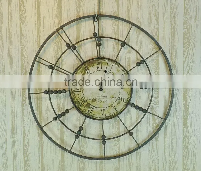 Handmade french antique funny wall clocks wholesale