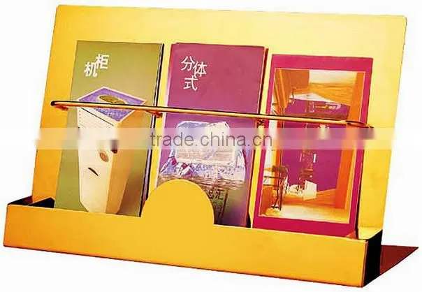 collapsiable information rack/ magzine display rack/ brochure holder