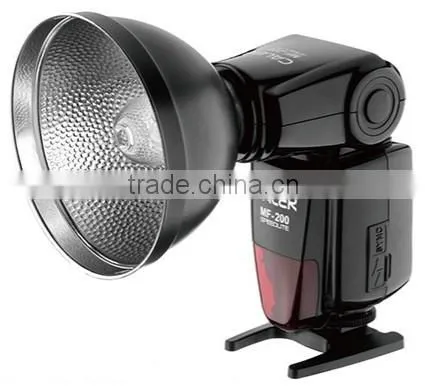 JINBEI CALER Hot Shoe Mount Flash MF-200 Speedlite for Canon, Speedlight, Battery Flash, Out Door Flash
