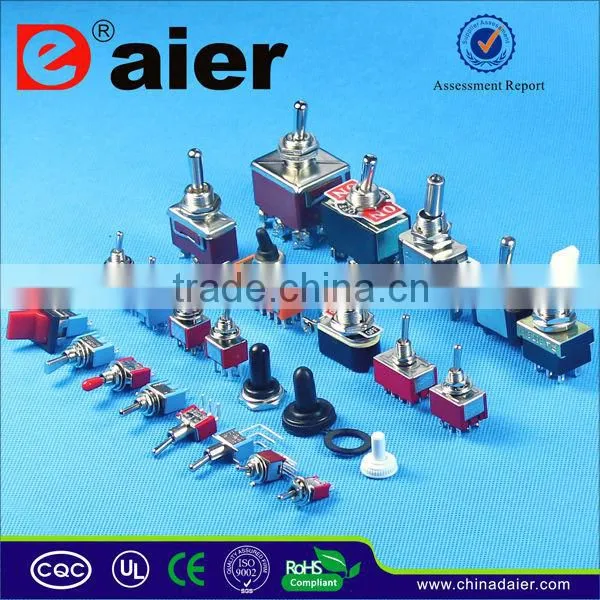 KN3(D)-101 ON-OFF machine spring return toggle switch