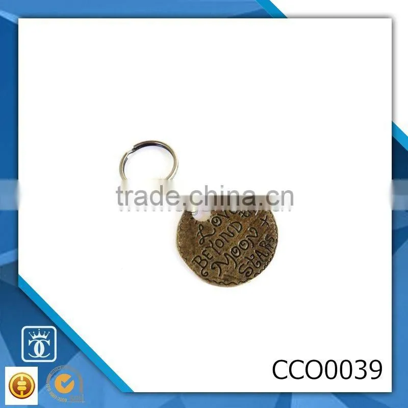 yiwu factory wholesale handmade promotional love keychain