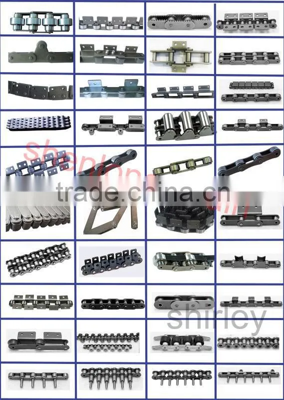 hollow pin conveyor chain Pitch 50mm with stright plate-3124-50HPF3