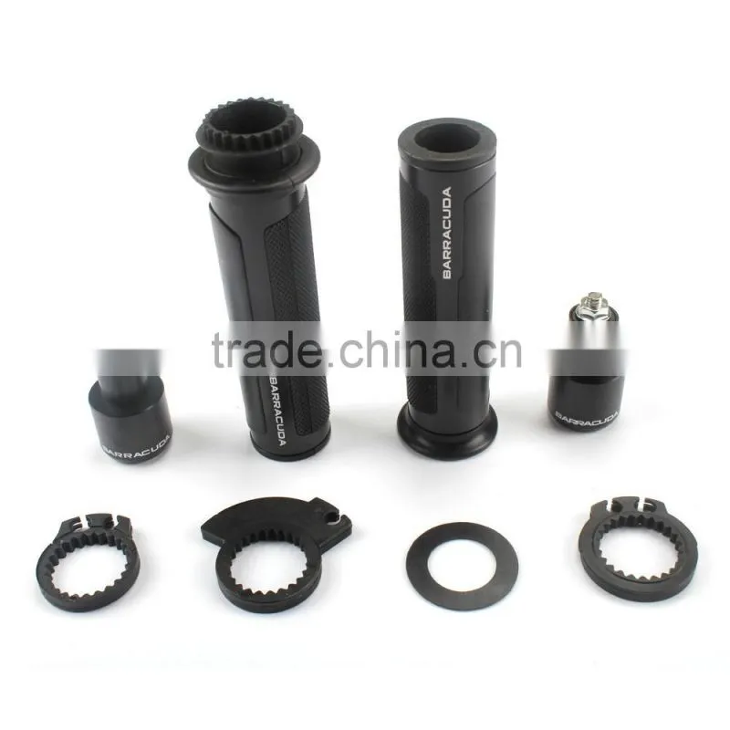 Soto Racing - Universal BARRACUDA 7/8'' 22mm CNC aluminum Motorcycle Handle bar CAPS / Handlebar Grips