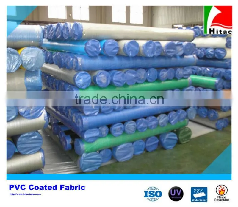 100%Waterproof UV Protection 18oz PVC Tarps in roll